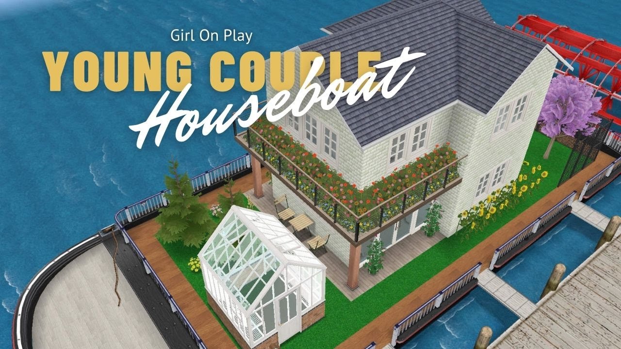 The Sims FreePlay | YOUNG COUPLE BOATHOUSE | SPEED BUILD