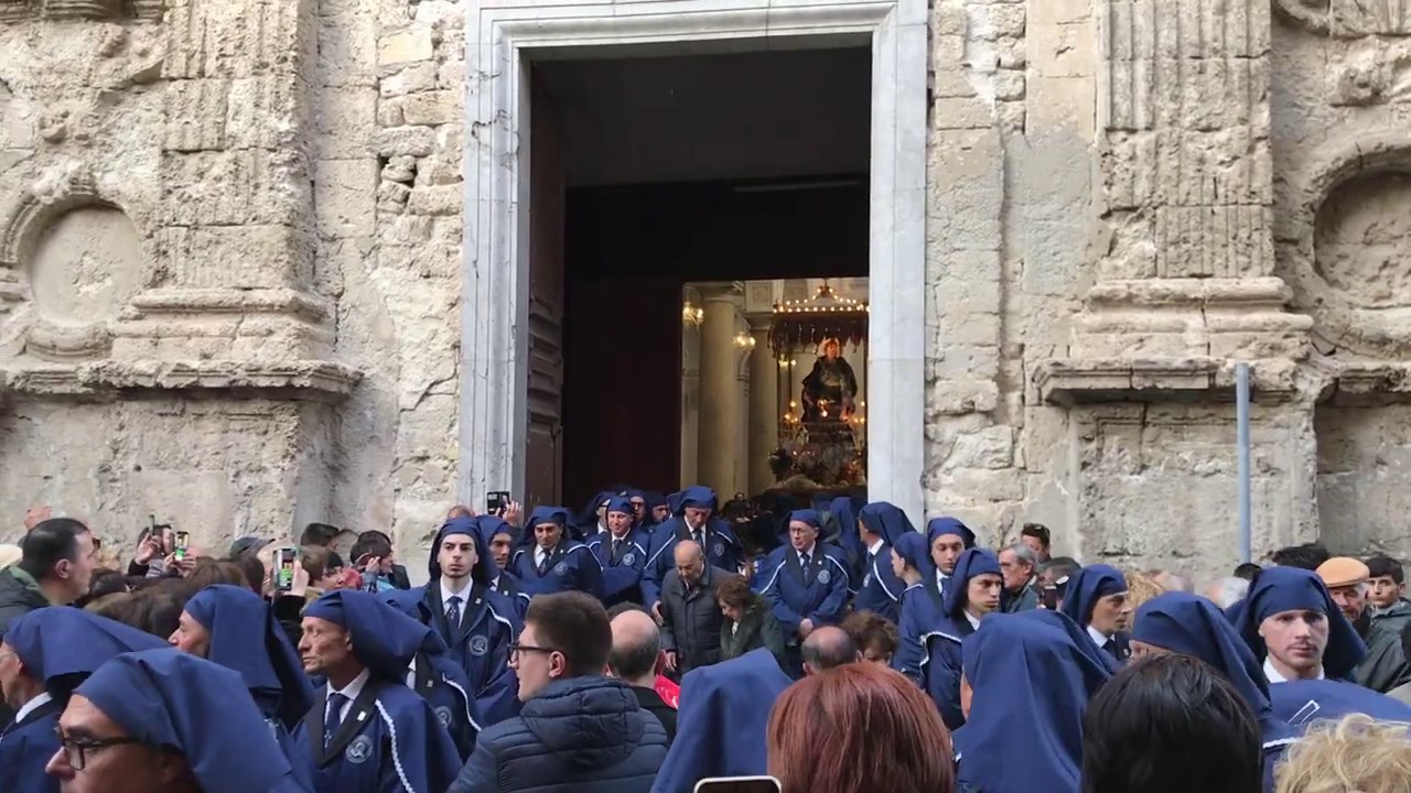 MARIA SS. ADDOLORATA LICATA - USCITA DALLA CHIESA MADRE 2019 (60FPS)