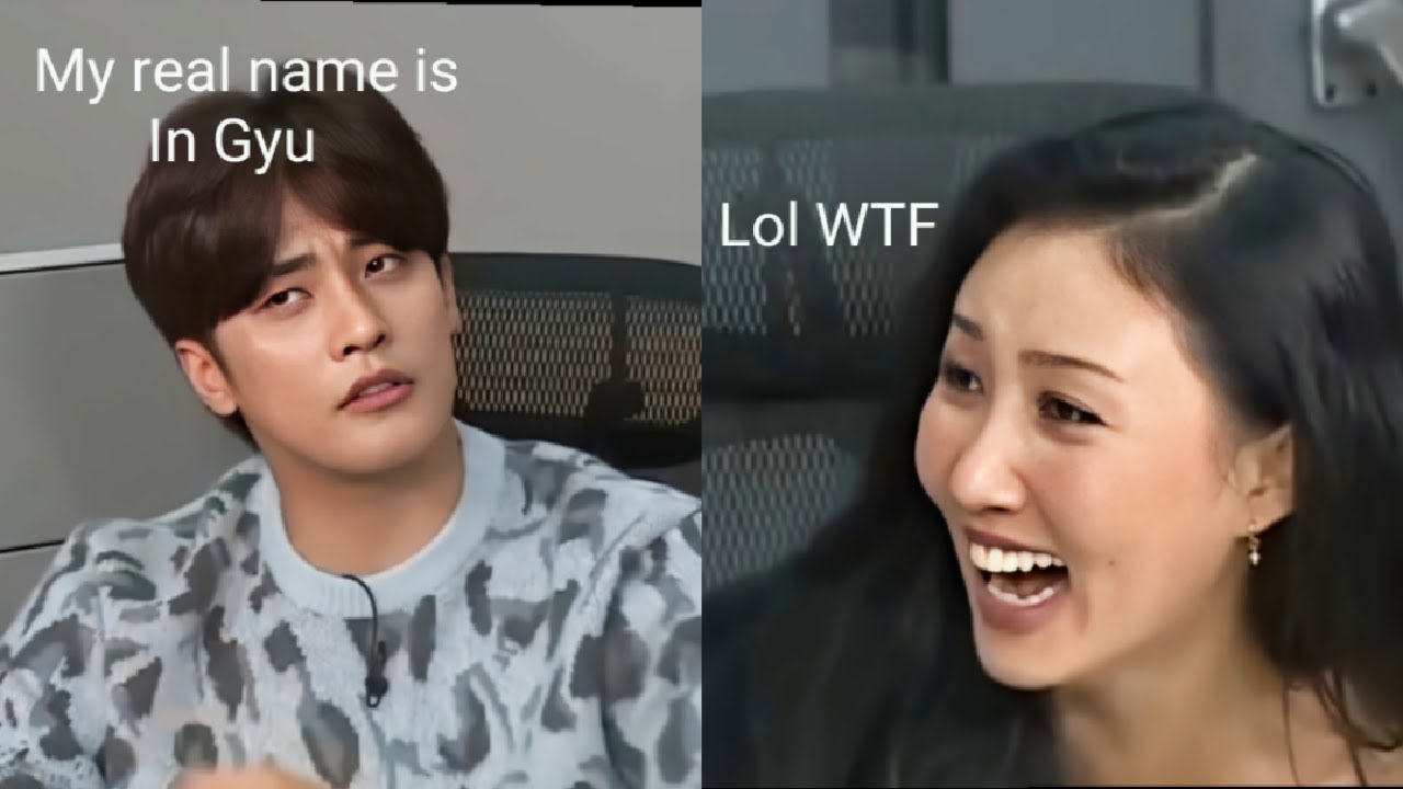 HWASA'S REACTION TO SUNGHOON'S REAL NAME