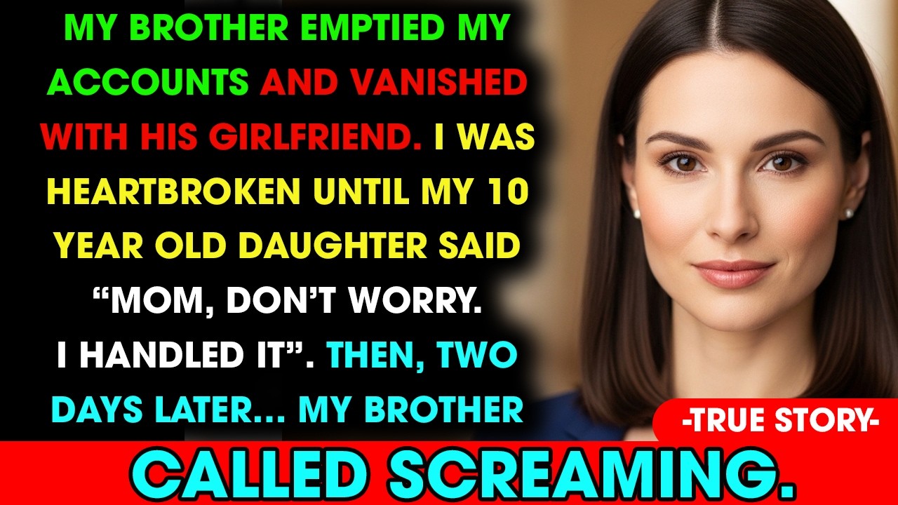 My Brother Drained My Accounts and Ran — Two Days Later, He Called Screaming | Quiet Revenge