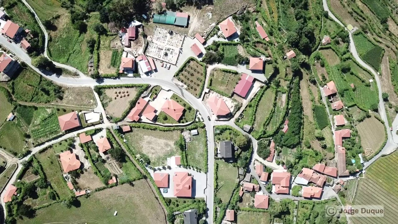 Vista aérea de São Cipriano Resende