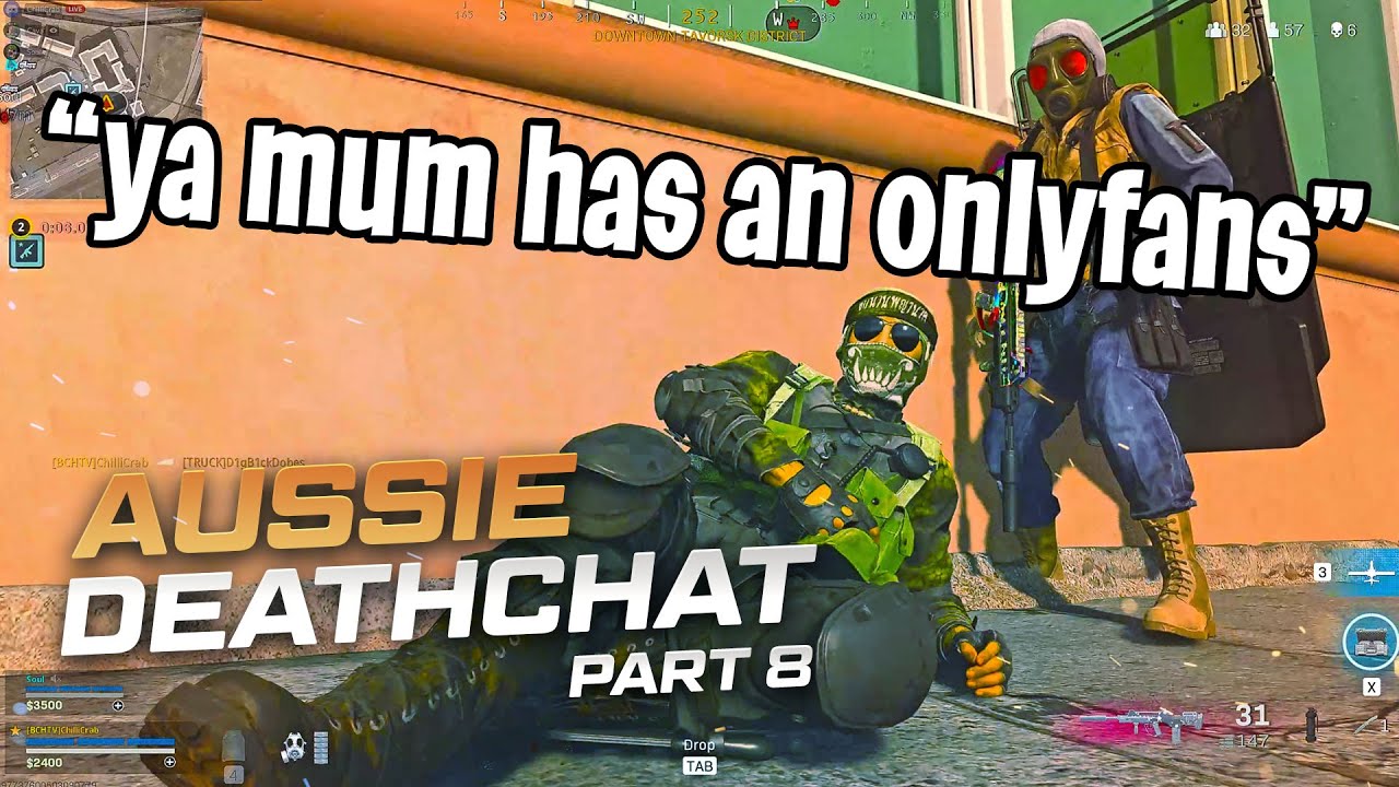 Aussie Death Chat Rage #8 (Call of Duty Warzone)