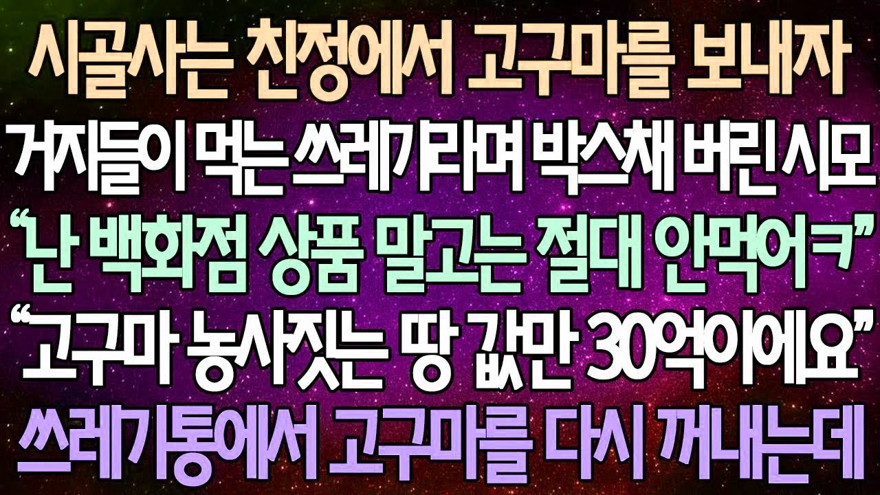 반전 사연 결혼 10년만에 아파트 장만했더니 나보다 귀한 변호사 동서 주자던 시모 이성을 잃고 시댁에 소금 뿌려대자 믿을 수 없는 일들이 벌어지는데 사이다사연 라디오드라