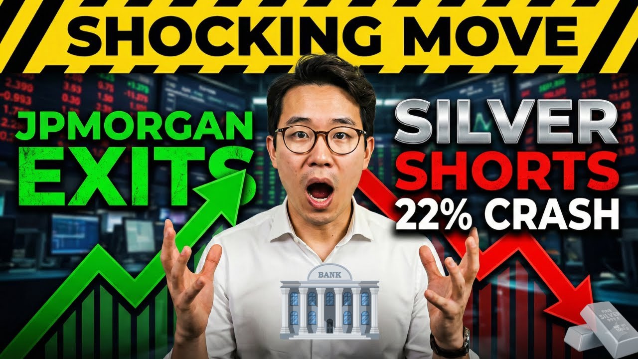 SHOCKING MOVE: JPMorgan Exits Silver Shorts After 22% Crash
