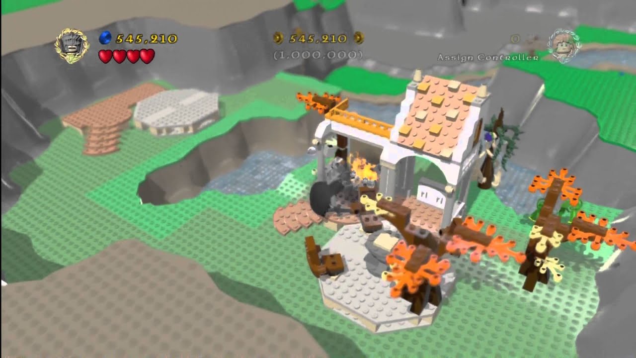 Lego Lord of the Rings: Secret/Bonus Level - The Lord of the Ring Trophy/Achievement - HTG