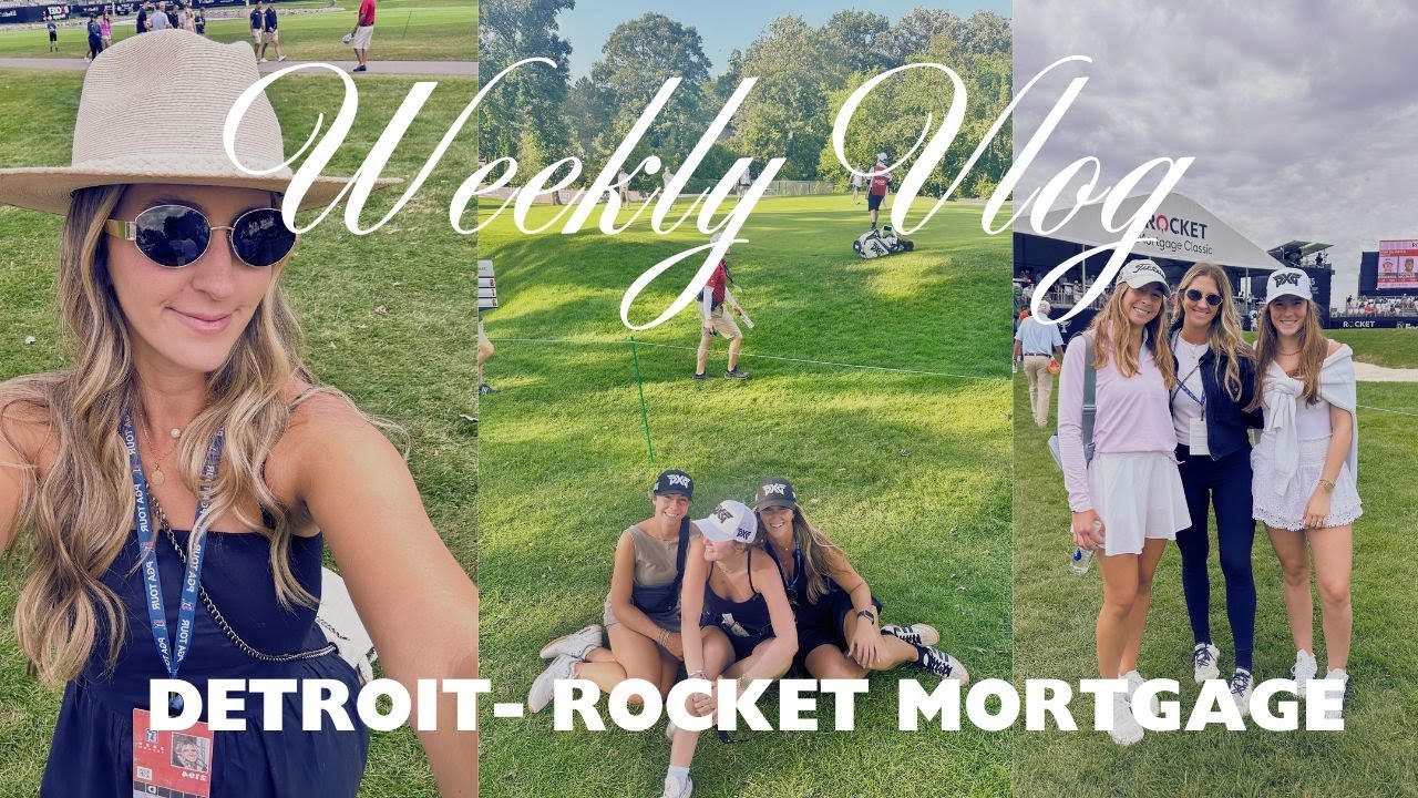 DETROIT: week in our life on the PGA Tour, trying local burgers, hanging with friends and puppies