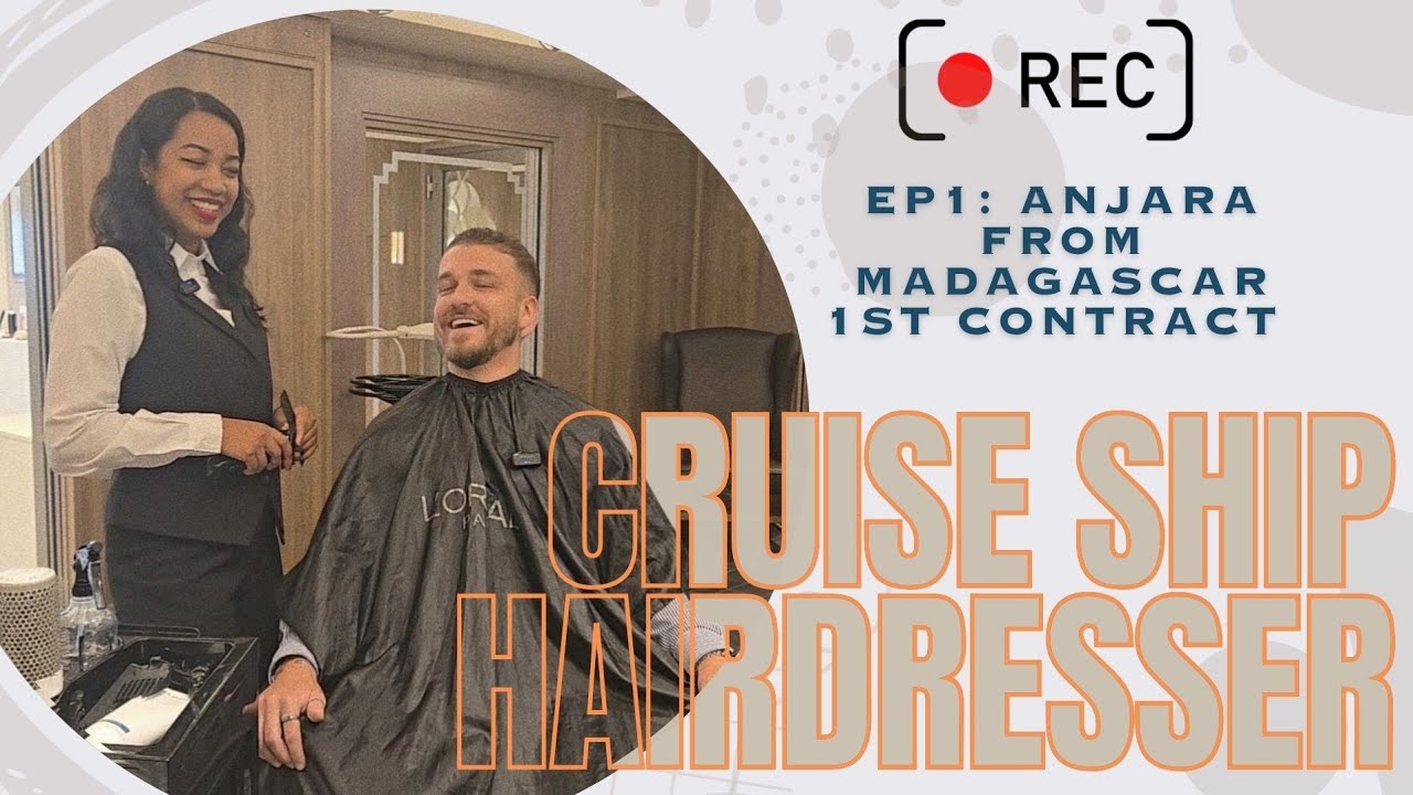 W&W Ep 01: $50 Tip Hair Service | Baksis od 50 dolara po Frizuri | Rad na Brodu | Hairdresser Job