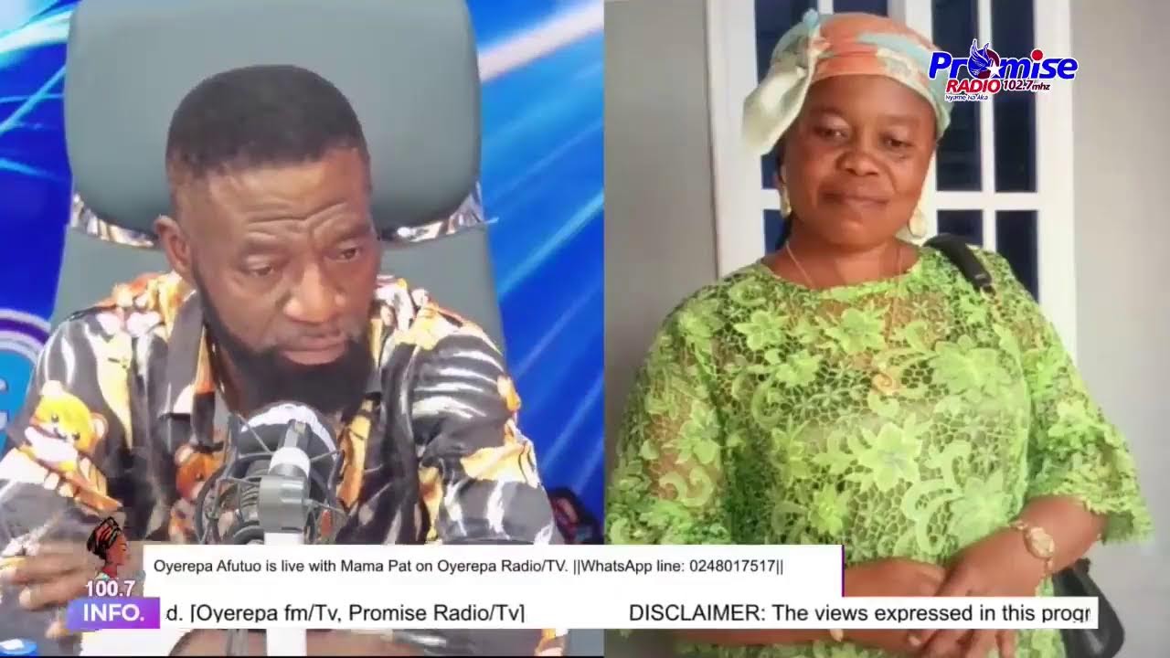 Oyerepa Afutuo is live with Mama Pat || 07-10-2025 || Whatsapp 0248017517