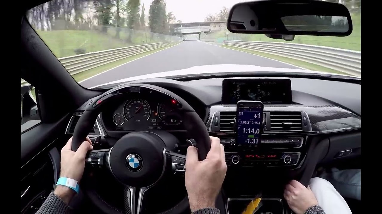 BMW M4 F82 - Autodromo nazionale di Monza - Track day 16/02/2025 - Lap Time 2.07.1 - Turno 14.35