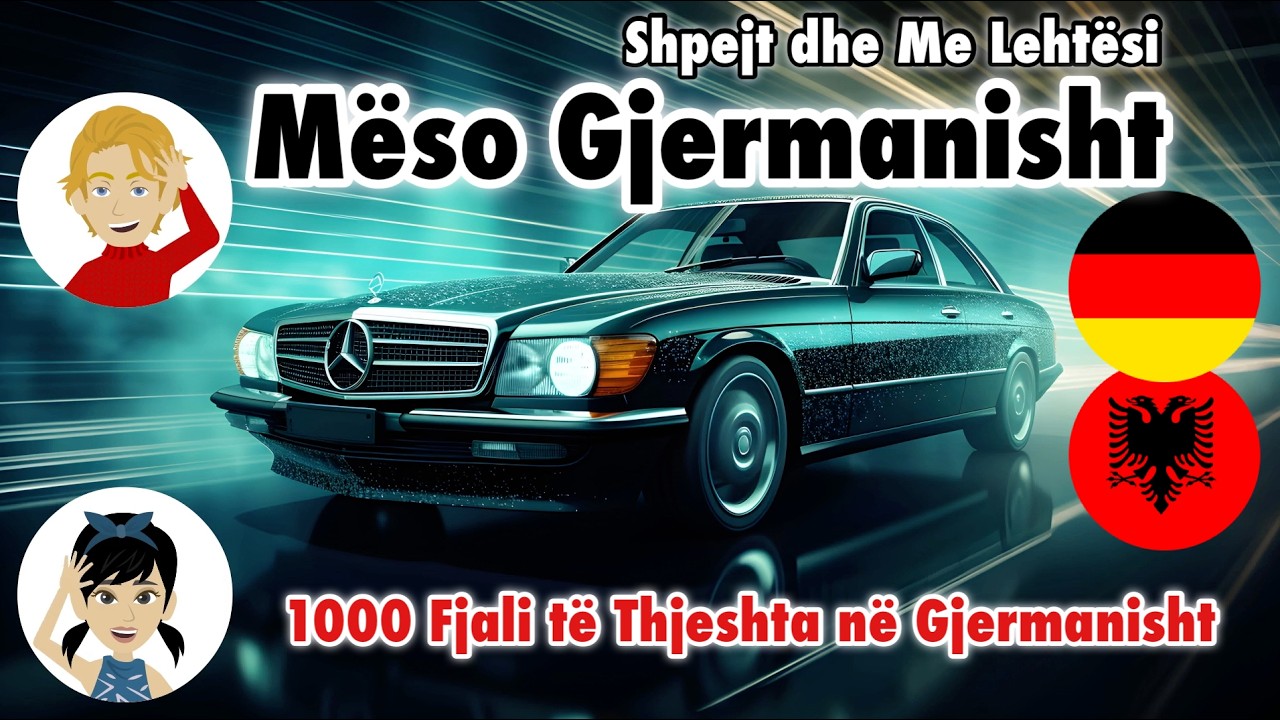 1000 Fjali të Thjeshta në Gjermanisht – Mëso Gjermanisht Shpejt dhe Me Lehtësi