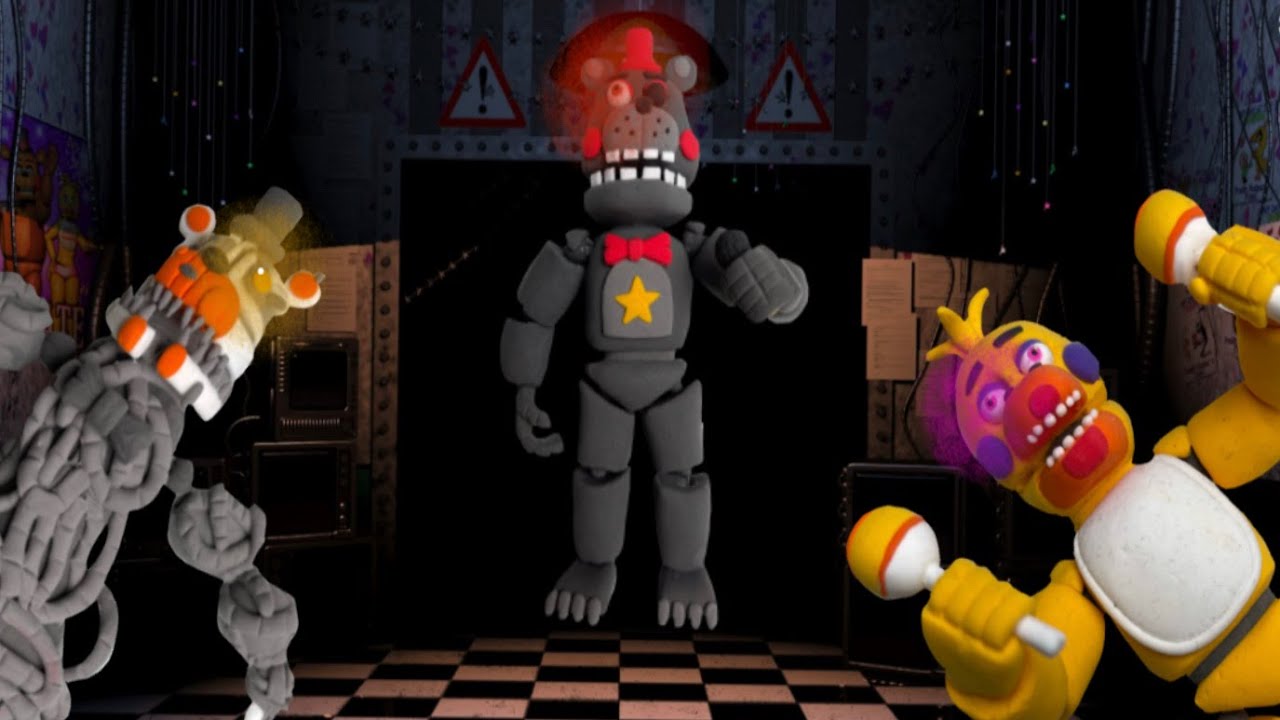 И ЭТО НОВЫЙ ФНАФ ✅Фнаф аниматроники в реальной жизни  ✅ ИСА лепит FNAF