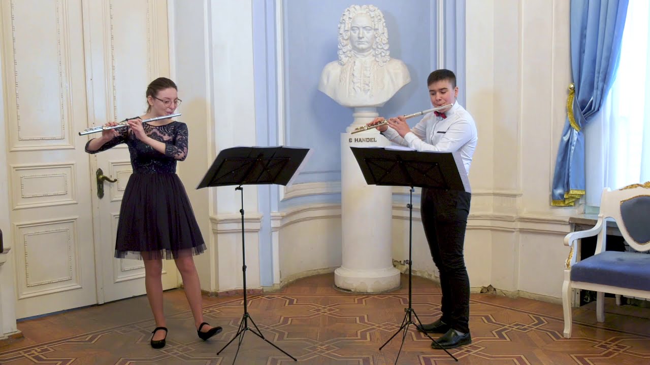 L. van Beethoven - Allegro & Menuett G-dur für 2 Flöten