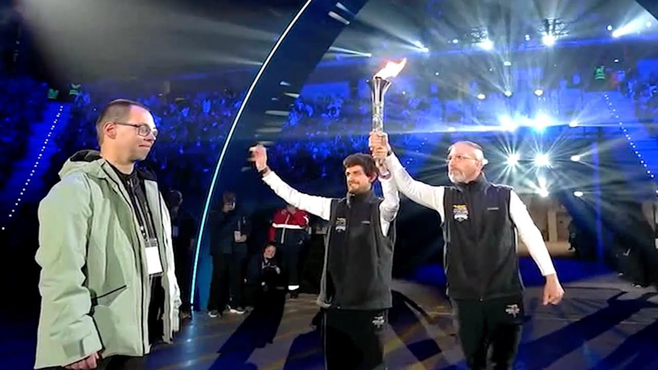 2025 Final Leg of the Law Enforcement Torch Run - Special Olympics Winter World Games - Turin