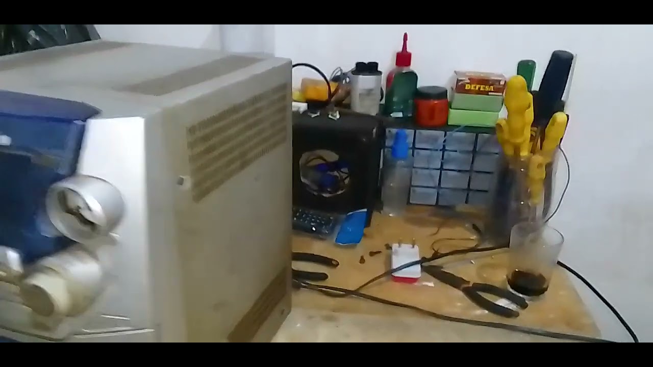 1PARTE DO SOM PANASONIC MOD=SA-AK22 NÃO LIGA INOPERANTE!