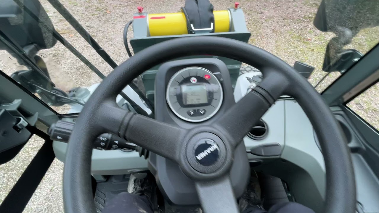 Reglage och knappar Kramer 5035 kompaktlastare