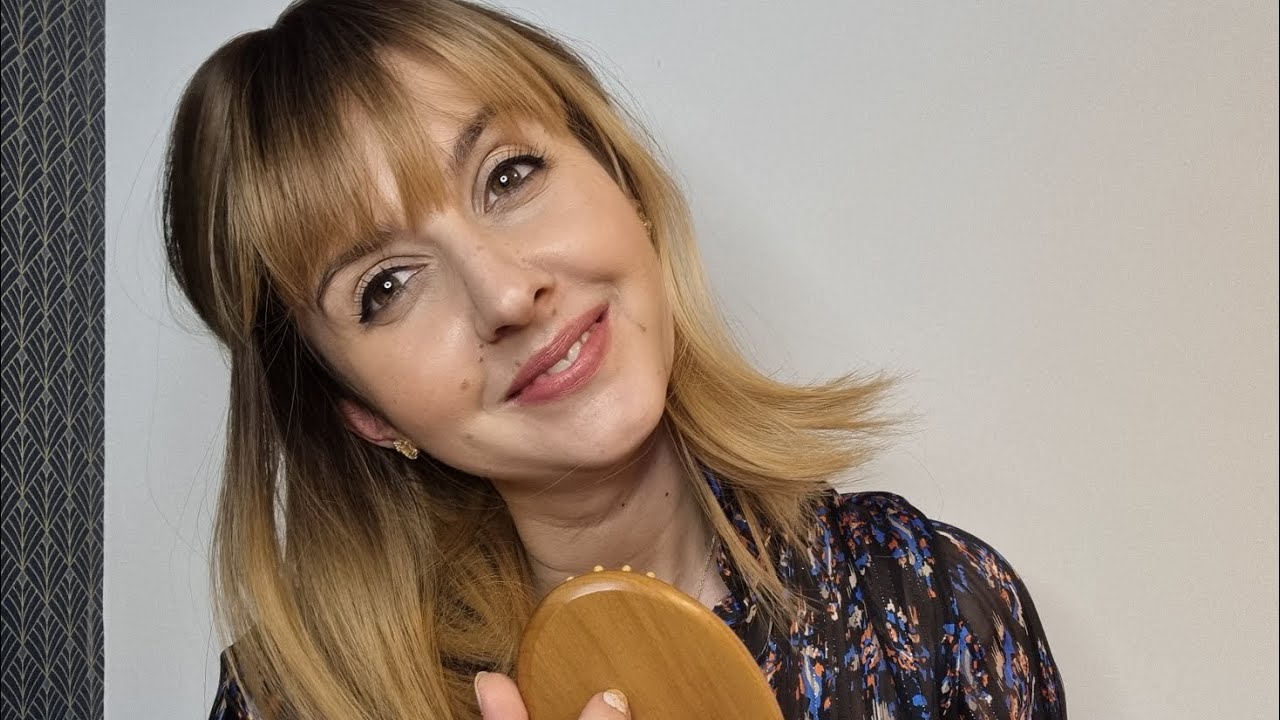 ASMR- Soin capillaire fin de la prestation pour le mariage