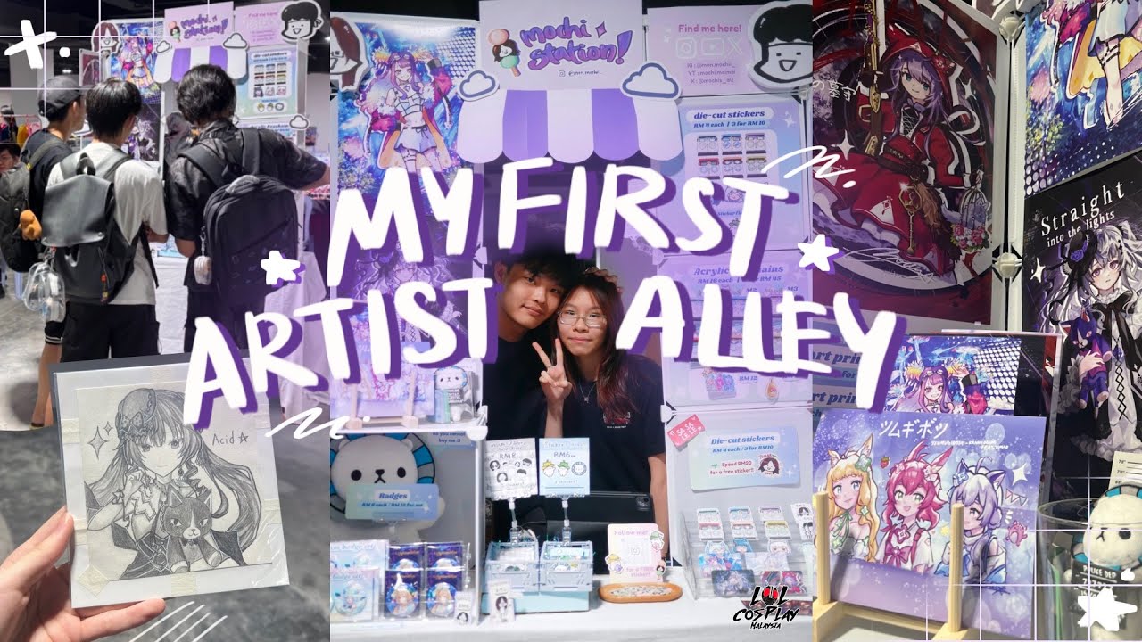 My first artist alley! Maimai edition