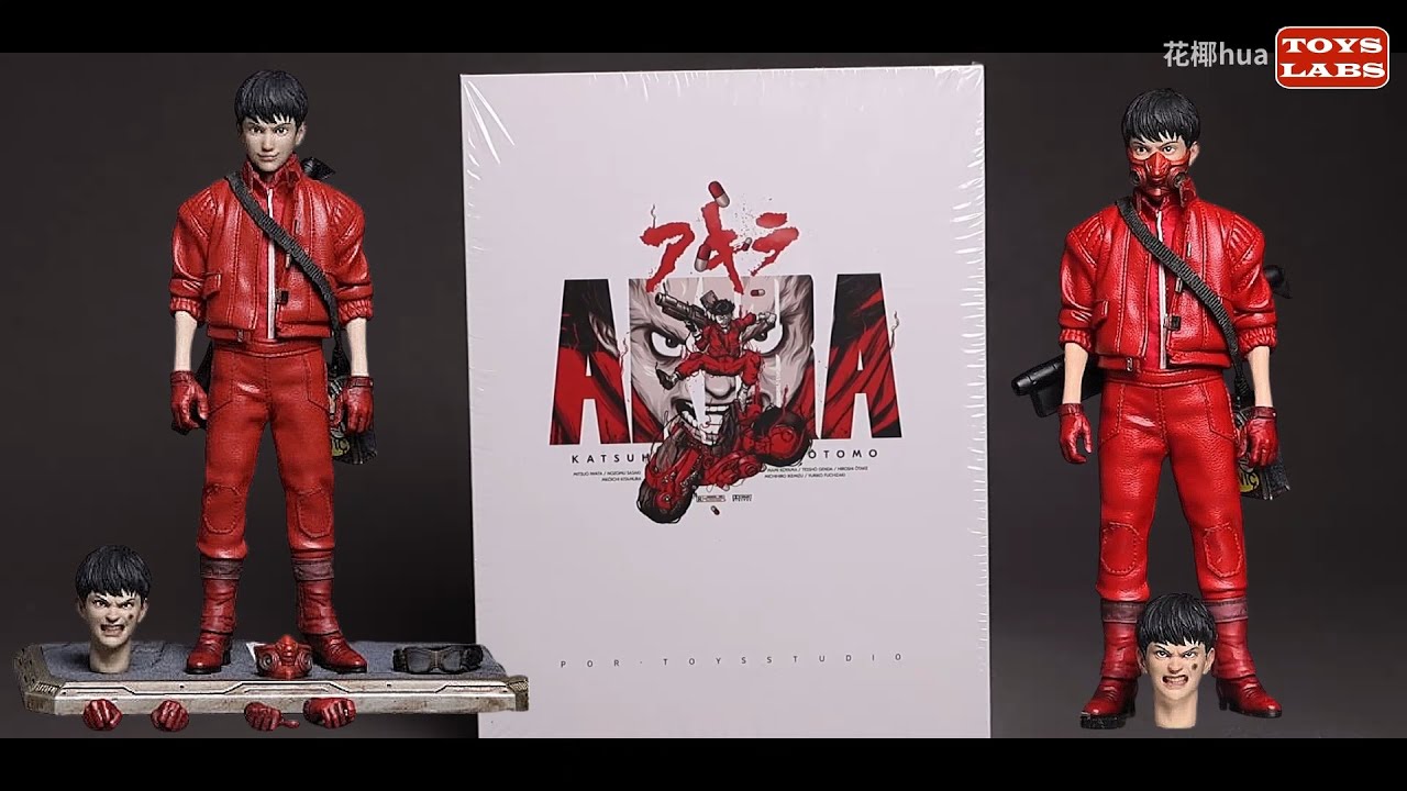 So Cool! NEW Por.Toys 1/12 AKIRA 阿基拉 Kaneda 金田 Unboxing review