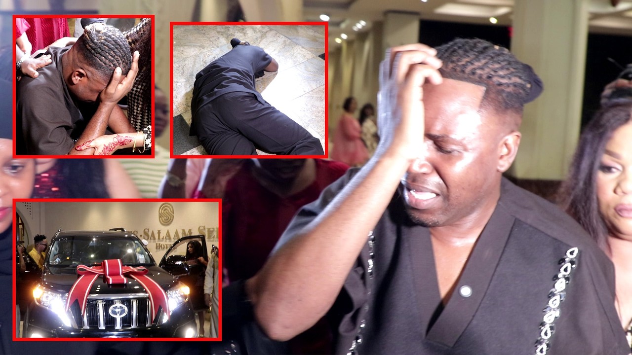 ONA JUMA LOKOLE AKIANGUA KILIO BAADA YA KUZAWADIWA GARI HILI KWENYE BIRTHDAY PARTY YAKE