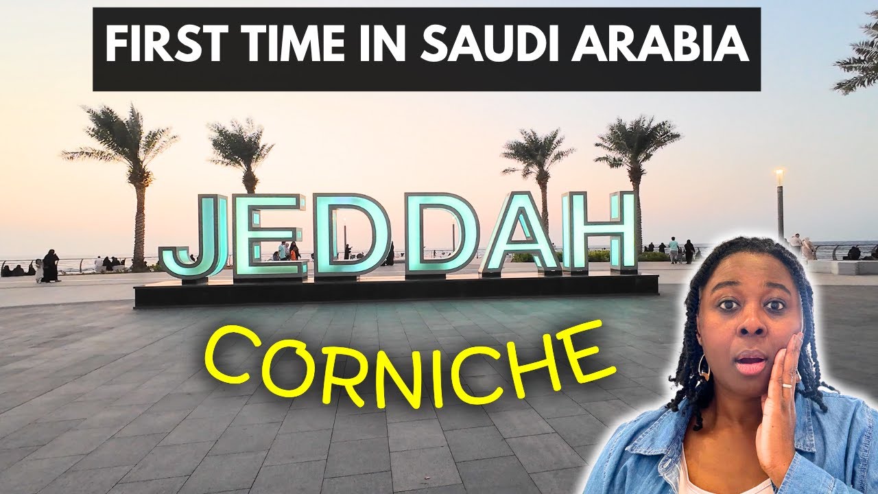 A Black British Family's First Impressions Of The JEDDAH CORNICHE - SAUDI ARABIA 🇸🇦