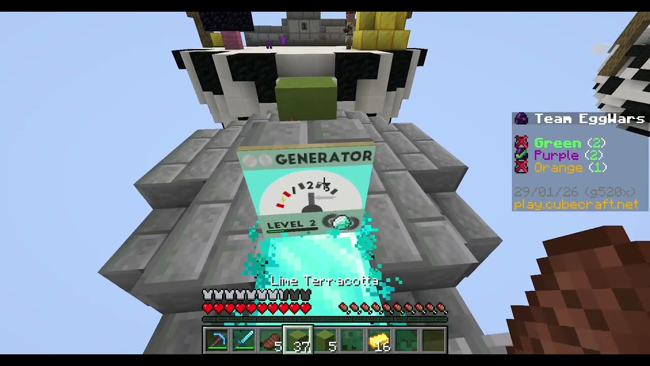 Minecraft Eggwars Cubecraft