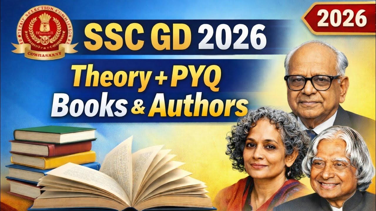 Books & Authors for SSC GD 2026 | Complete Theory + Previous Year Questions