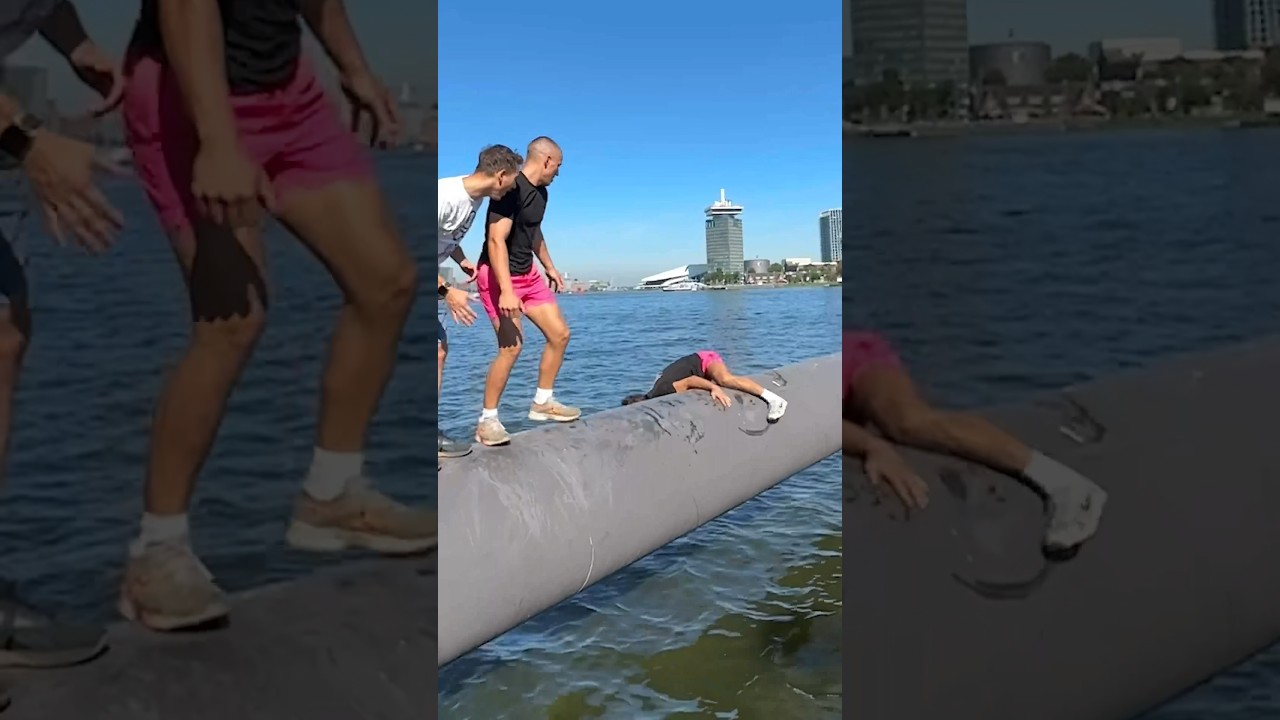 Il a tap&eacute; sa meilleure chute 😂