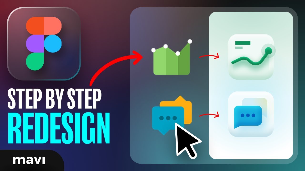 Redesigning Random Icons For No Reason (Figma)