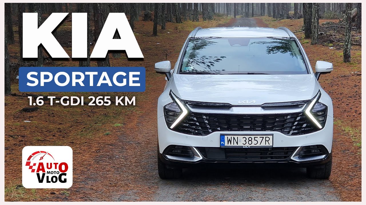 Kia Sportage 1.6 T-GDi 265KM 2022 TEST | AutoMotoVlog