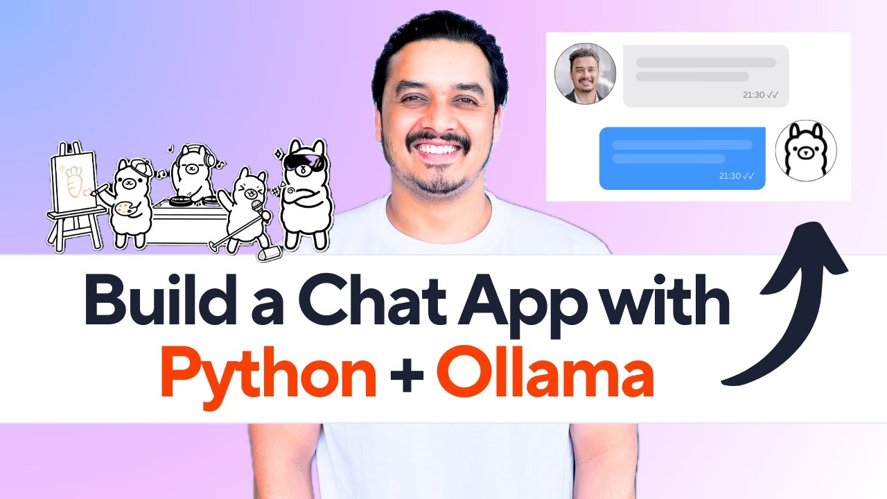 Use Ollama with Python + Streamlit | Build a Simple Chat App Step by Step