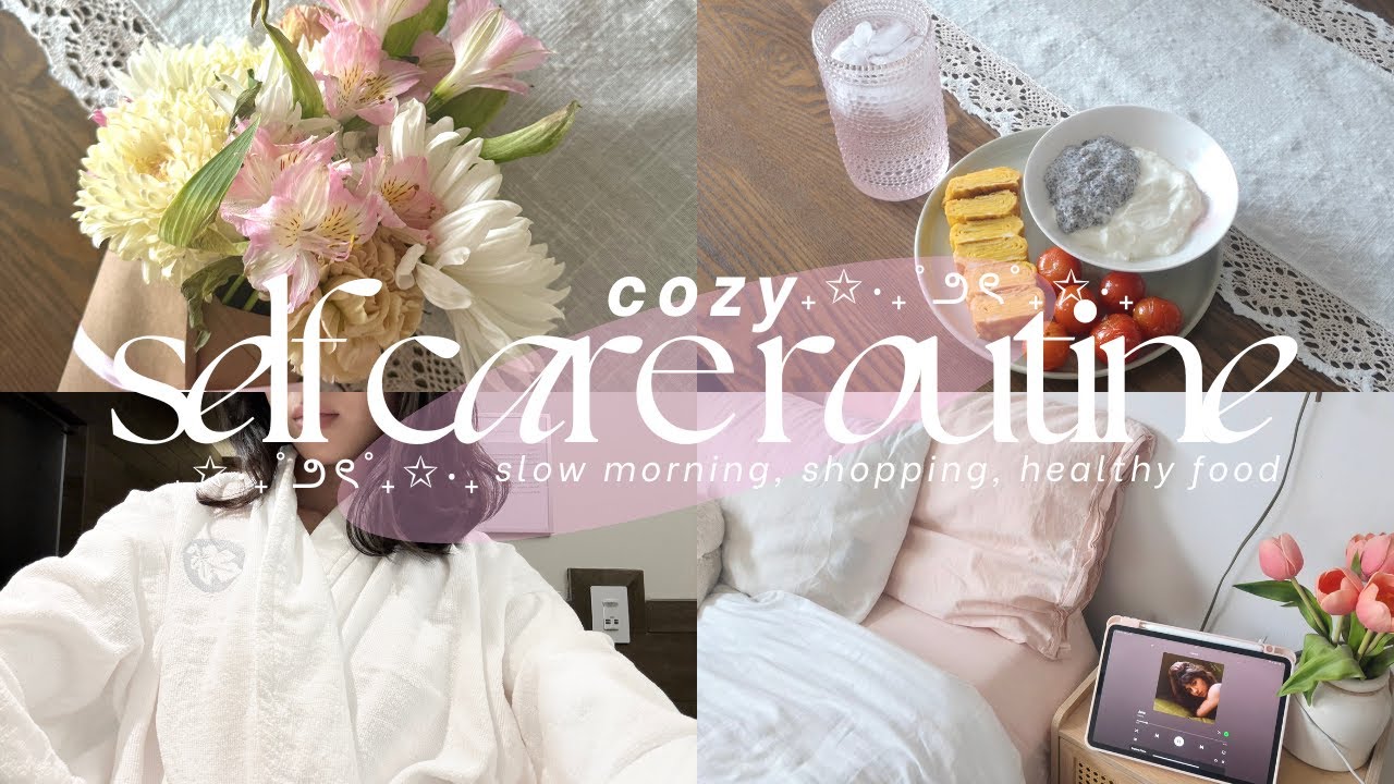 cozy self-care day as a cal poly college student ₊✩‧₊˚౨ৎ˚₊✩‧₊ rewind, revamp, slowing down