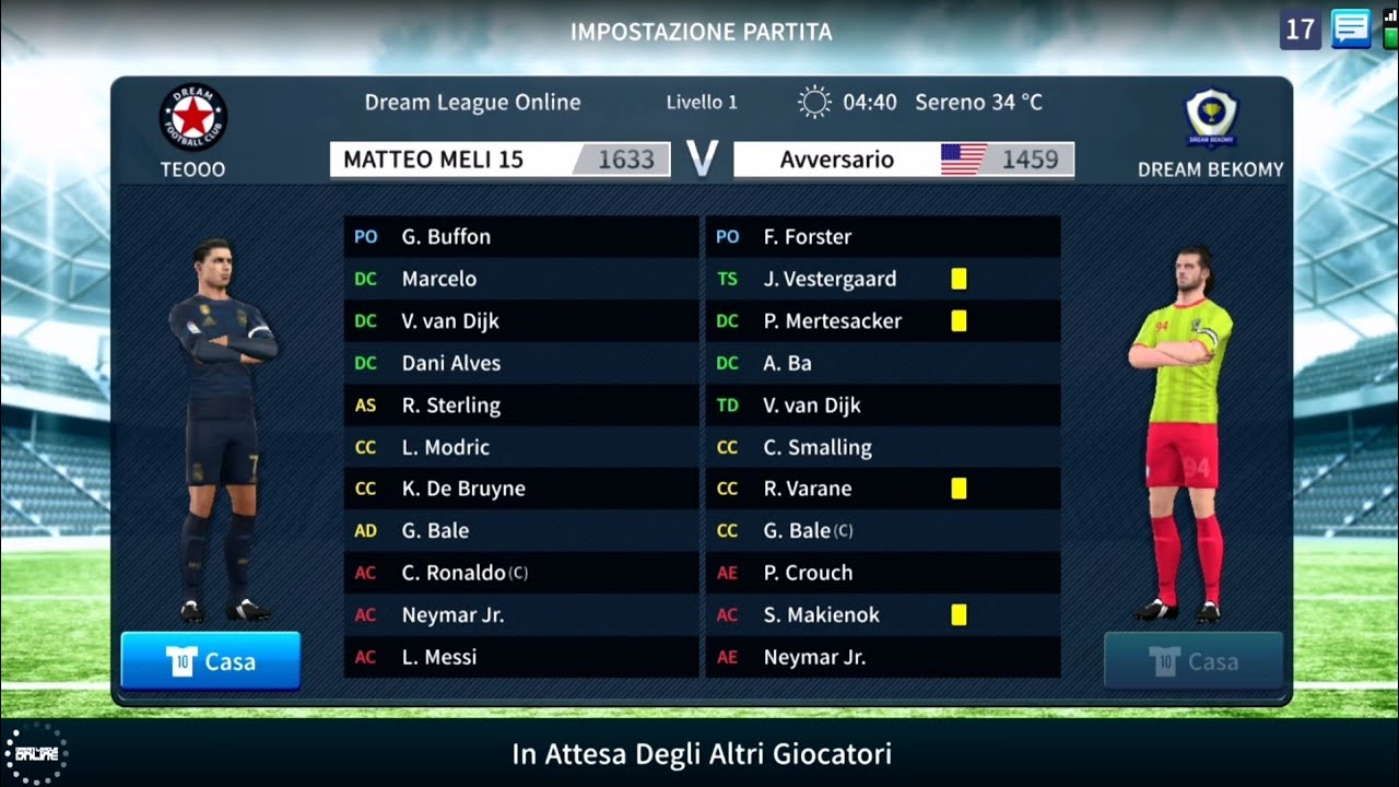 DREAM LEAGUE SOCCER 2019 DIVISION 1 ONLINE MATCH
