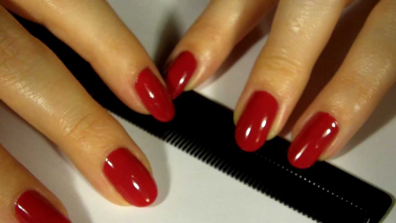 Comb Coma - Red Nails ASMR