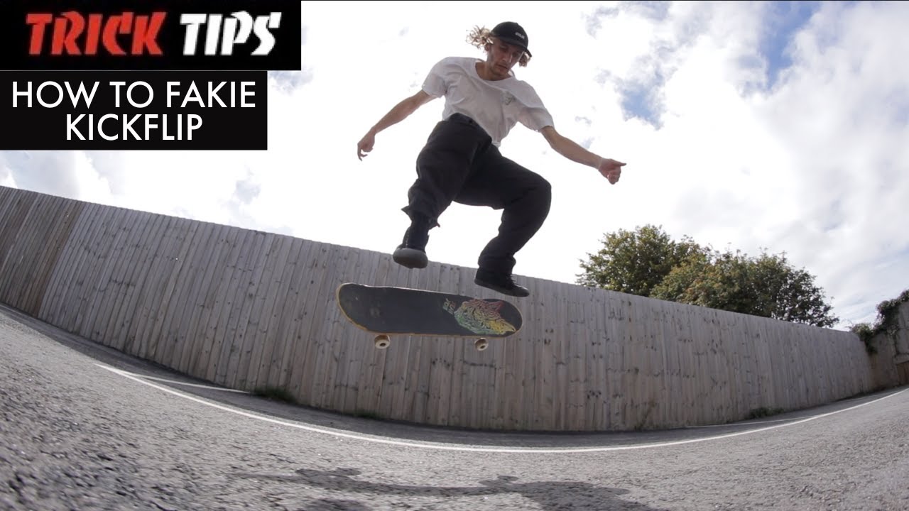 How To Fakie Kickflip - Trick Tips - TR7 SKATE