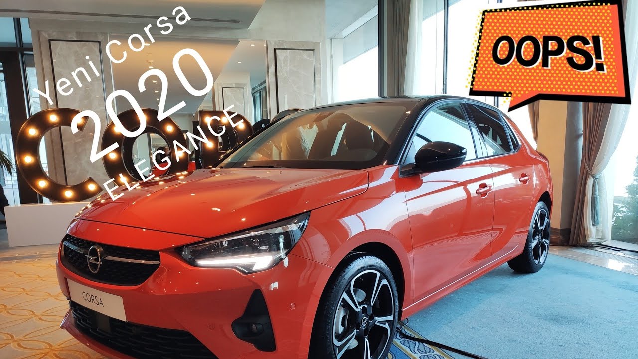 Yeni Opel Corsa 2020 1.2 100 hp TURBO Elegance paket
