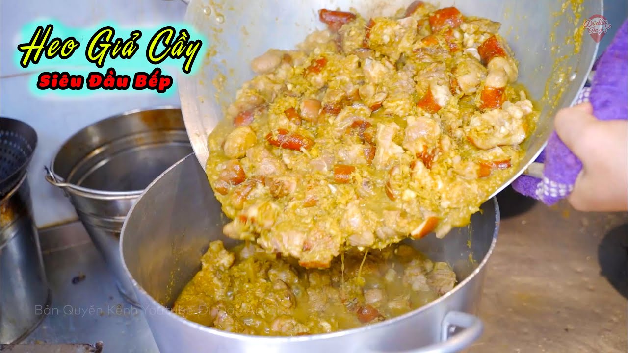 Cách Nấu GIẢ CẦY Siêu Ngon Của Bếp Trưởng Nhà hàng Cơm Niêu Đông Khách Bậc Nhất Sài Gòn