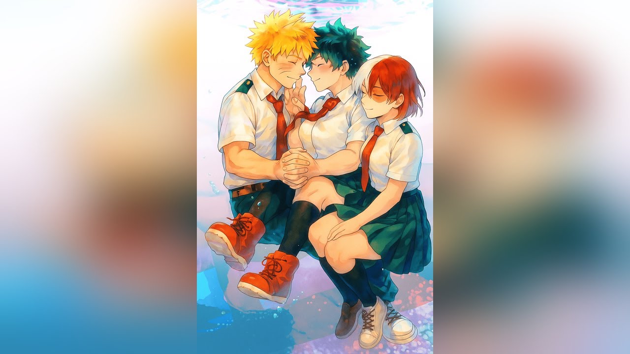 naruto en Boku no hero academi capitulo 1