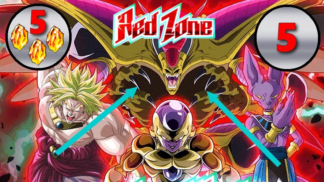 5 DS ! NIVEAU 5 RED ZONE FILM 2 VS HILDEGARN TEAM SAGA DE BOO / BUU MVP  DRAGON BALL Z DOKKAN BATTLE