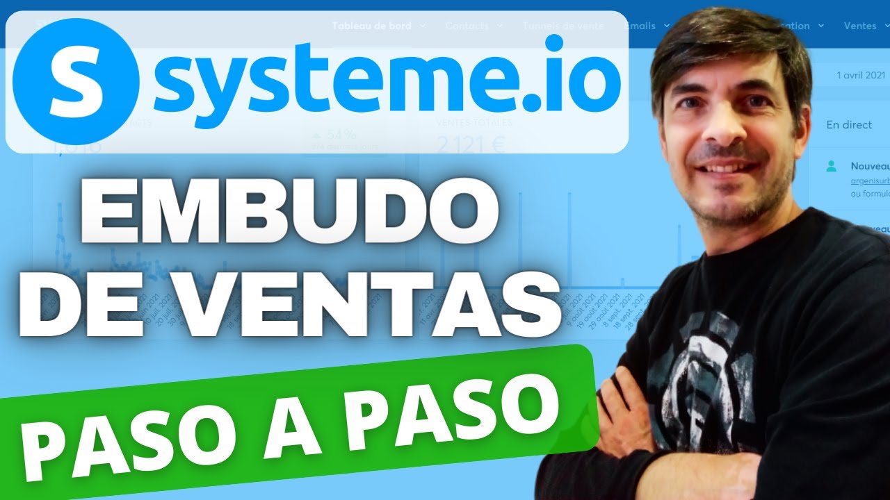 Crear un Embudo de Ventas Completo con Systeme.io (Tutorial Paso a Paso)