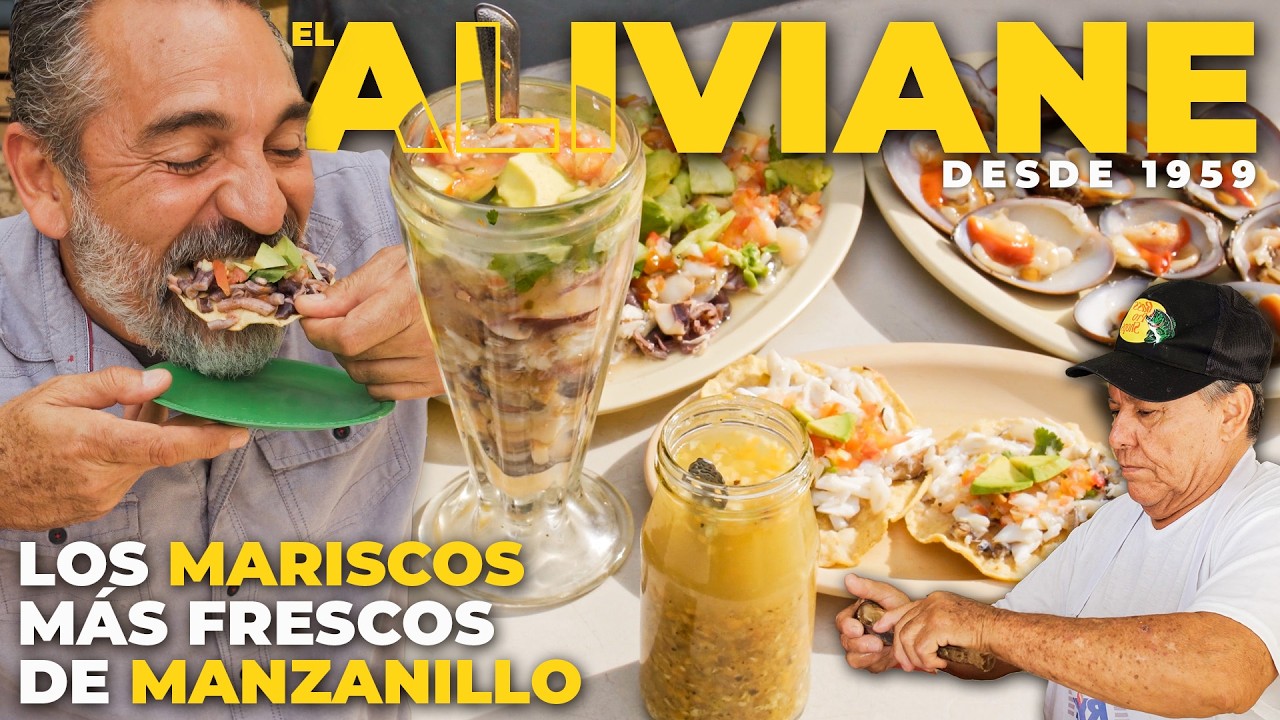 Estos son los MARISCOS MAS FRESCOS de Manzanillo: EL ALIVIANE | Colima Sabe