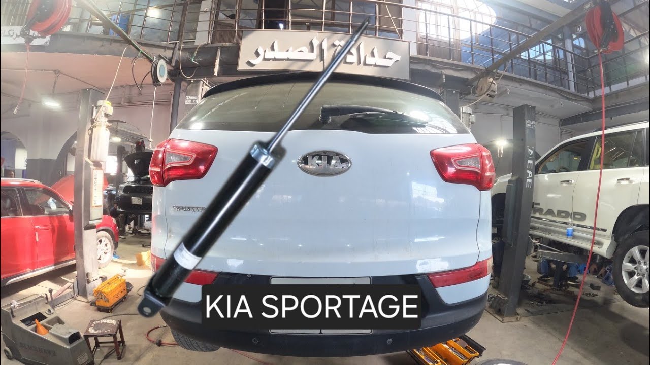 como substituir o amortecedor traseiro ... kia sportage 2010-2015 (especificações de binário)