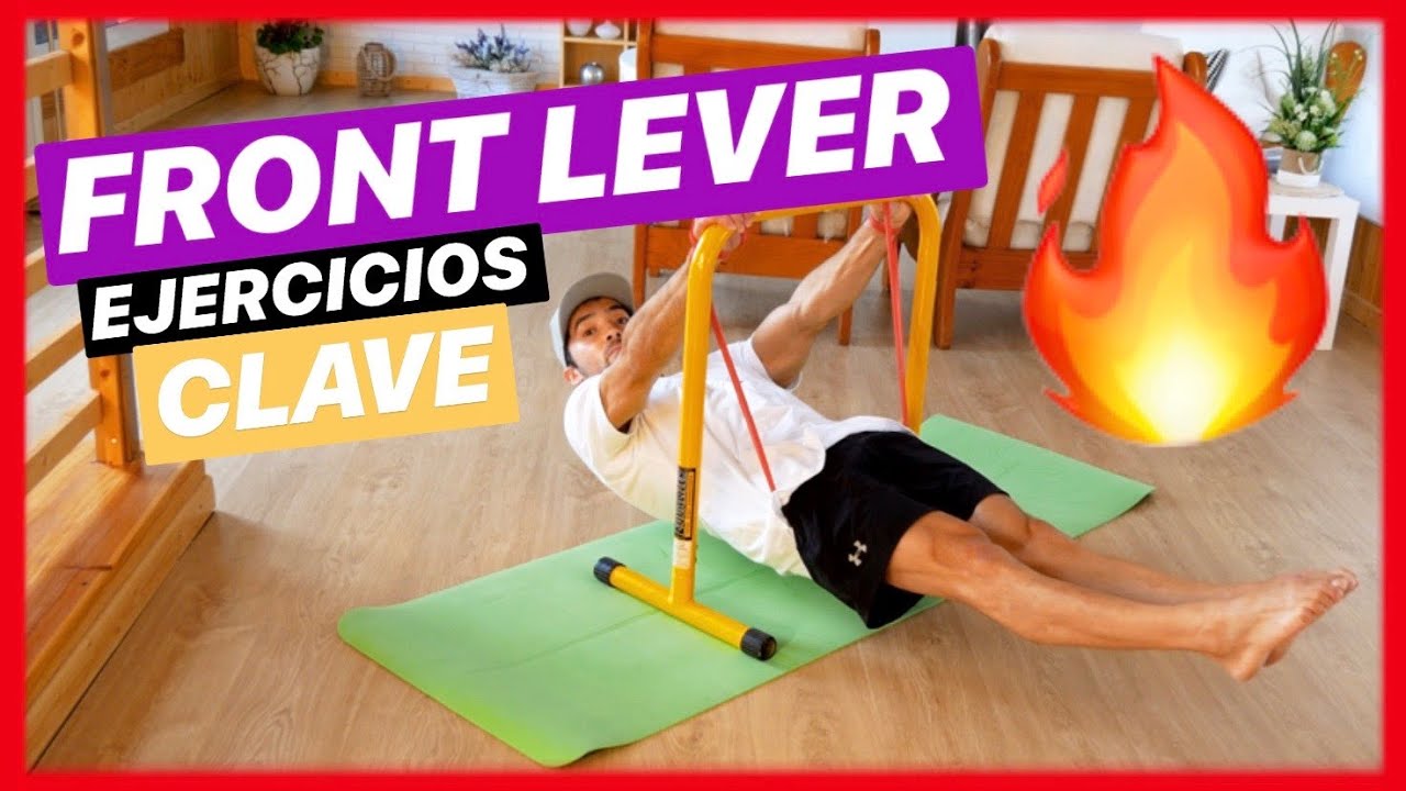 ¡LA CLAVE para DOMINAR FRONT LEVER!🔝 RUTINA EN CASA - WX