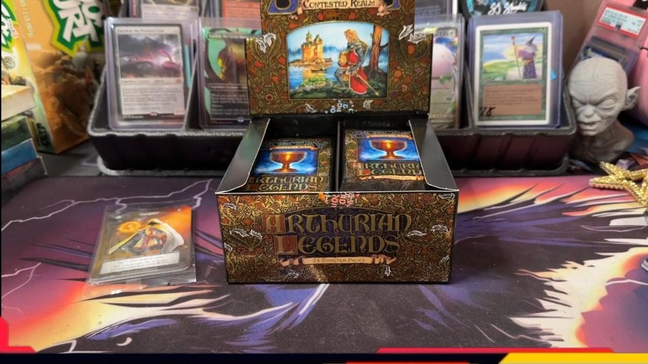 SORCERY CONTESTED REALMS - ARTHURIAN LEGENDS THEMATIC BOX OPENING VIDEO