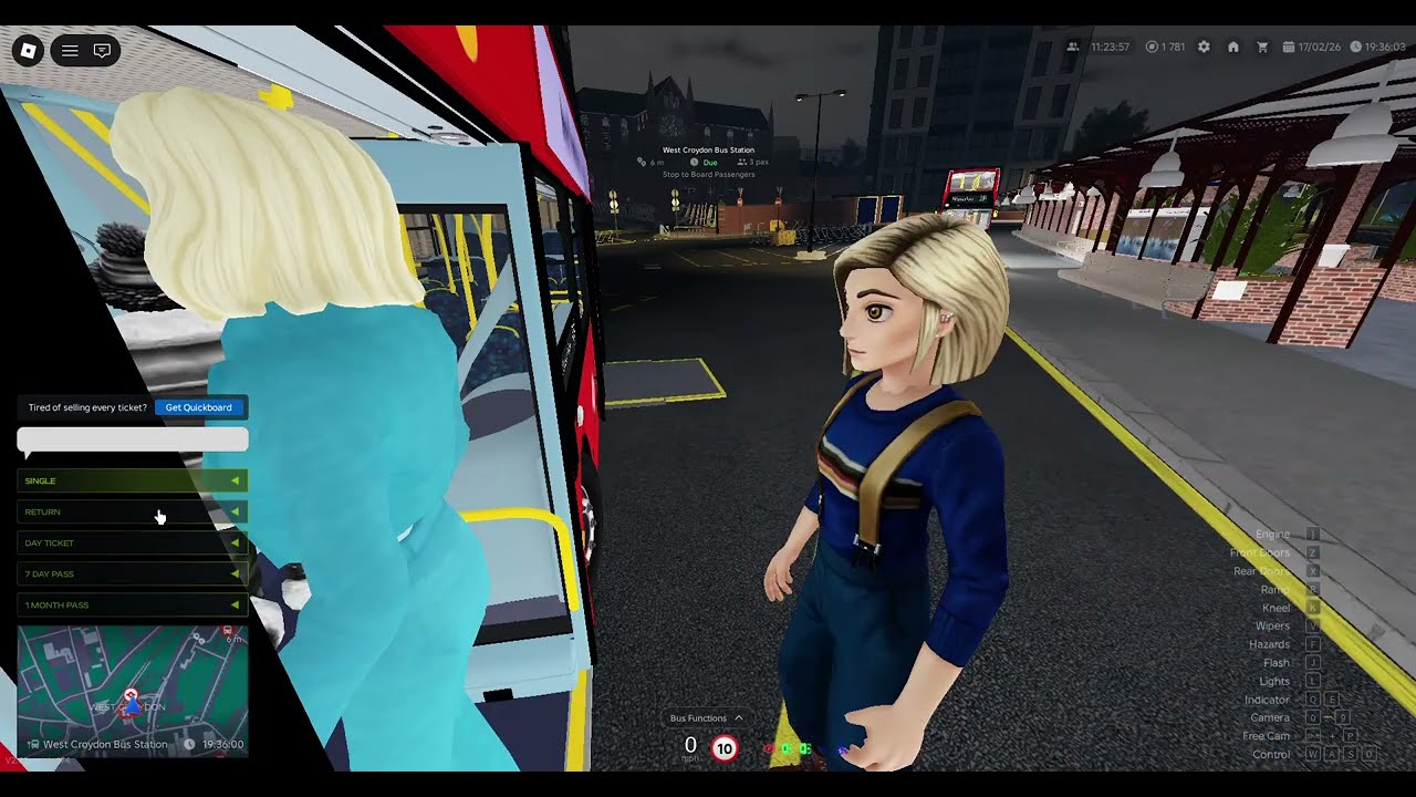 450 bus route full visual