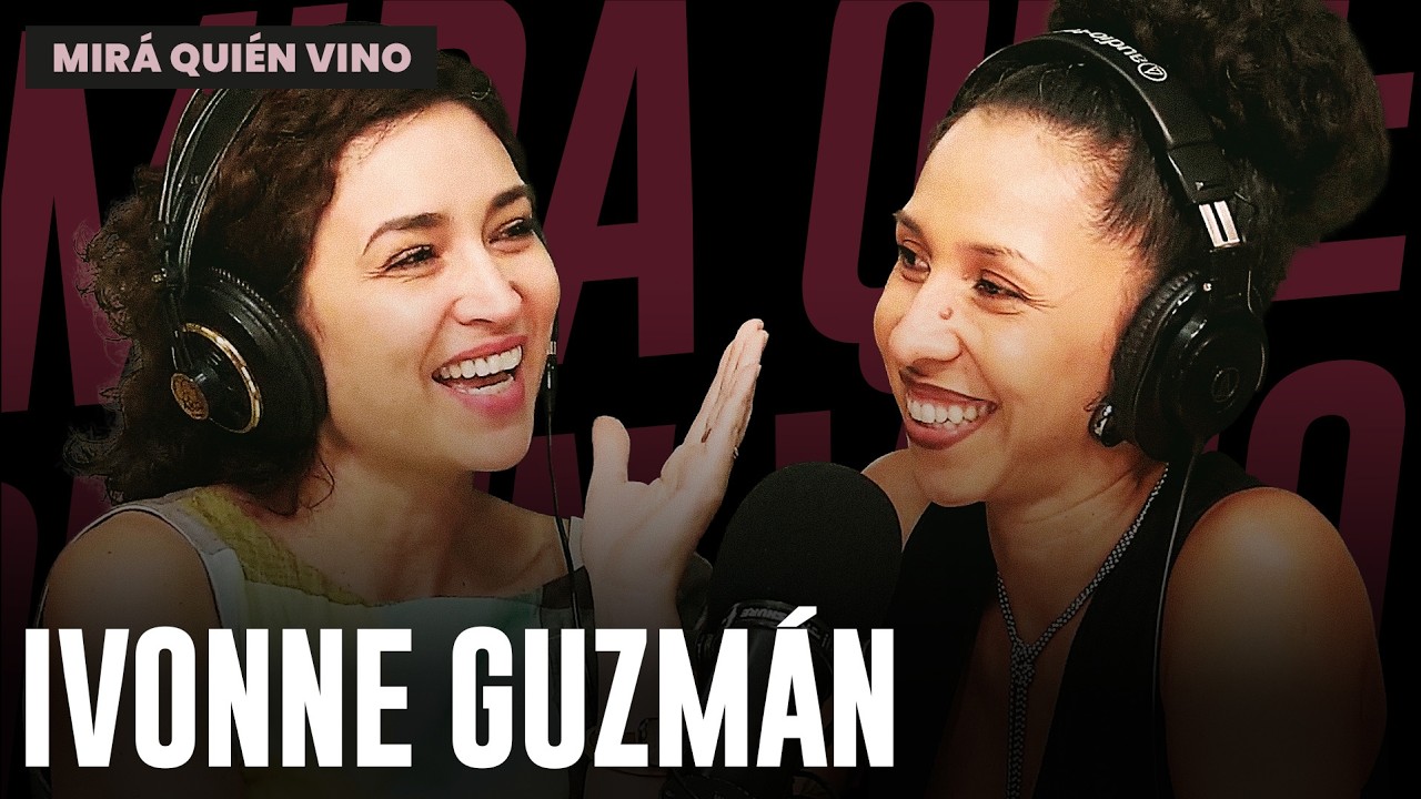 IVONNE GUZM&Aacute;N (DE LA DELIO) (Y EX BANDANA) con JULIA MENGOLINI en MIR&Aacute; QUI&Eacute;N VINO