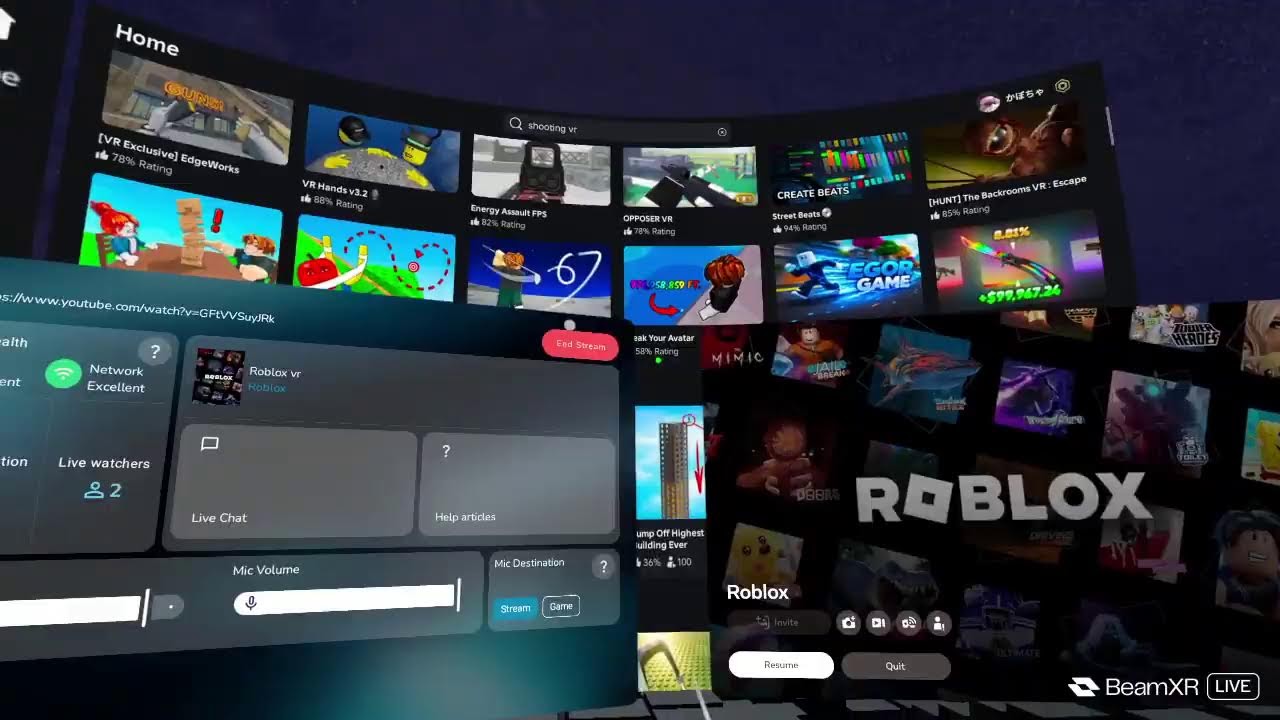 Roblox vr