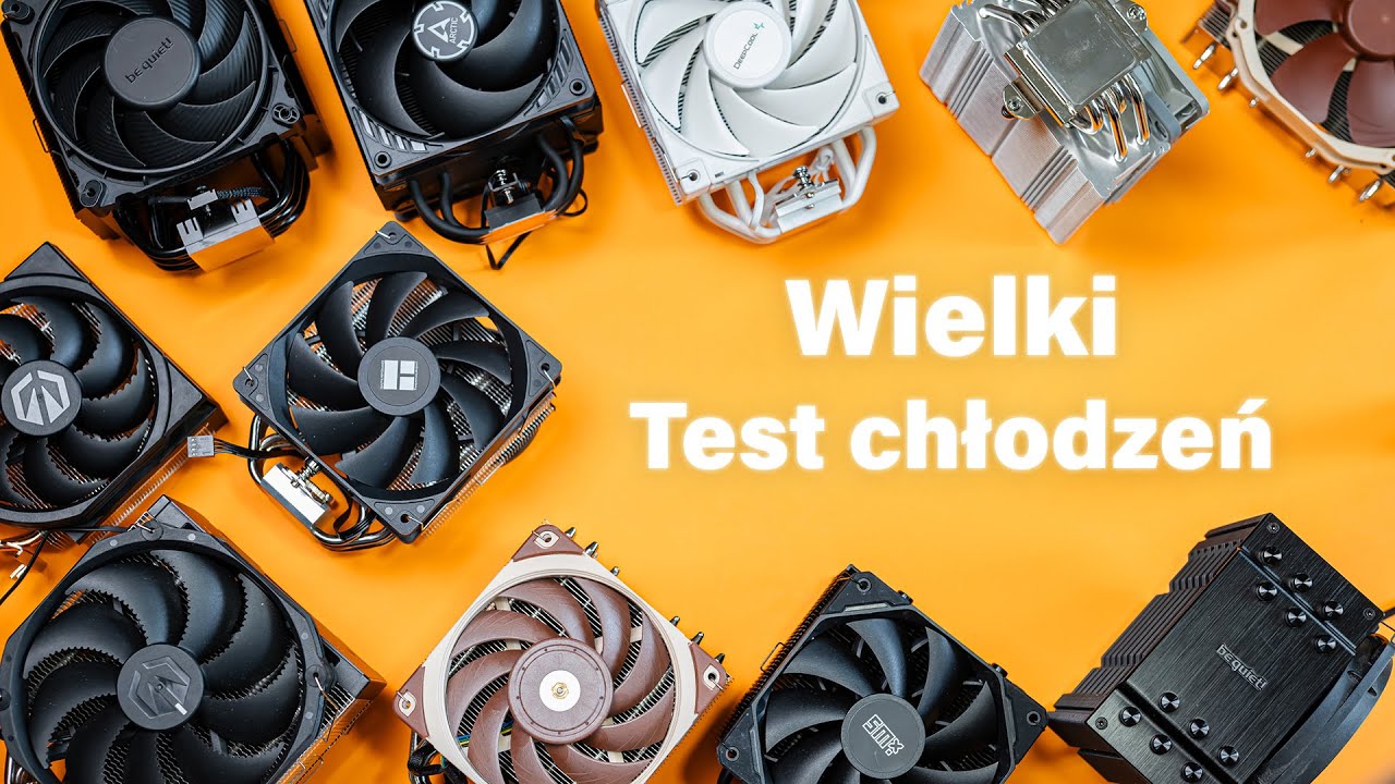 WIELKI TEST 20 CHŁODZEŃ CPU 2026 / Ryzen 5 5600(X) RANKING 2026