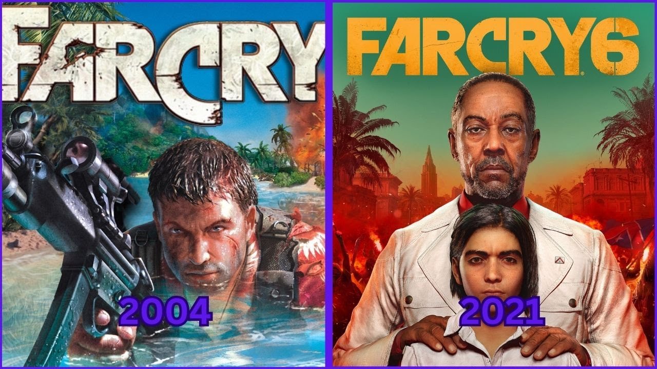 Far Cry Games Evolution 2004-2021