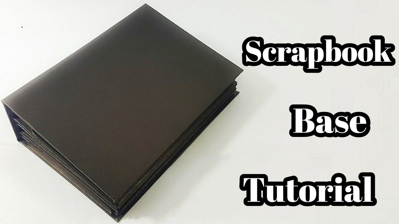 How To Make A Scrapbook Base | Valentine's Day Scrapbook Video | Tutorial | Craft By Farzana
