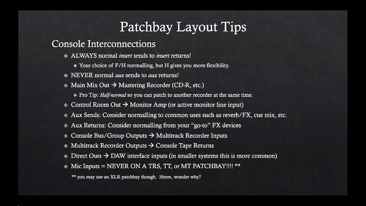 Intro to Patchbays